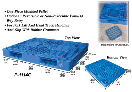 TOYOGO INDUSTRIAL PALLET P-1114G