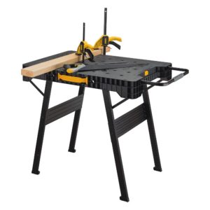 Dewalt Express Folding Workbench Clamping View