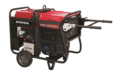 Honda's EB10000 Industrial Generator with CO-MINDER CO Detector Sensor