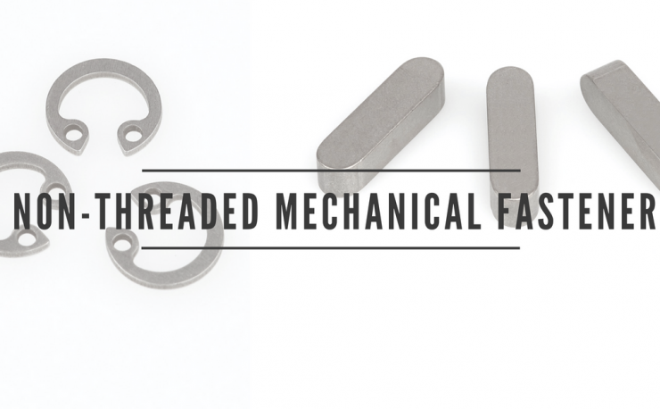 non-threaded mechanical fasteners