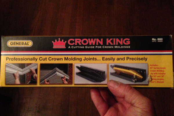 crown molding jig